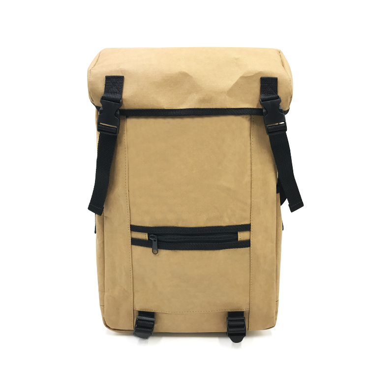 Recycled Natural Paper Backpack for Man